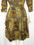 Brown Tribal Print Dress w/ Belt