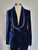 "Gucci" Navy Velvet Pant Suit