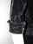 2pc. Black Velvet Skirt Suit w/ Pink Satin Bow & Rhinestone Buttons