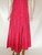 "J.L Hudson Co." French Rose Taffeta w/ Large Collar Long Short Sleeve Dress