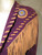 "Frontier" 2pc. Purple Suede w/ Brown Fringe Western Skirt & Jacket