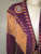 "Frontier" 2pc. Purple Suede w/ Brown Fringe Western Skirt & Jacket