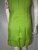 "James Jure" Deadstock w/ Tags Lime Green Belted Mod Dress