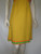 "Jerry Silverman" Yellow Dress w/ Green & Orange Stripe Details