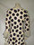 "Miss. Melinda" White & Black Polka Dot Dress