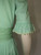 "Bobbie Brooks" Mint Green Ruffle Dress w Cream Lace