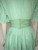 "Bobbie Brooks" Mint Green Ruffle Dress w Cream Lace