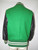 "Whiting" Kelly Green Wool Varsity Jacket