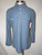 "The Spinnaker Shirt - Bloomingdale's" Blue Knit Long Sleeve Double Pocket Pullover