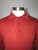 "Bonwit Teller" Burnt Orange Wool Collared Buttoned Shirt