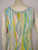 "Coogi" Colorful Abstract Knit Dress