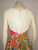 Multi Color Floral Batik Pattern Maxi Dress