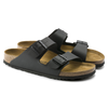 Birkenstock Unisex Arizona Birko-Flor Black Leather Sandal