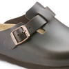 Birkenstock Boston Clog Soft Footbed - Brown Amalfi Leather