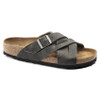 Birkenstock - Lugano Sandal - Camberra Faded Khaki Oiled Leather