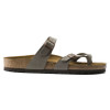 Birkenstock Mayari Stone Birkibuc - Women's Sandal