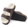 Birkenstock Arizona Shearling Habana Oiled Leather - Unisex Sandal