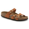 Birkenstock - Franca Soft Footbed Sandal - Pecan Nubuck Leather