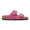 Arizona Shearling Fuchsia Suede Leather - Women's Sandal (1025554)