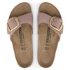 Birkenstock Madrid Big Buckle Old Rose Nubuck Leather - Women's Sandal