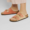 Arizona Sand Castle/Mars Red Nubuck Leather - Women's Sandal ( 1025727)