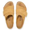 Kyoto Corduroy Cork Brown Suede Leather - Women's Sandal (1025642)