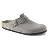 Boston Desert Buck Whale Gray Nubuck leather - Men's Clog (1025012)