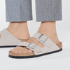 Birkenstock Arizona Corduroy Stone Coin Suede Leather - Women's Sandal