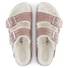 Birkenstock Arizona Shearling Pink Clay - Unisex Sandal