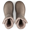Uppsala Shearling Gray Taupe Suede Leather - Women's Boot