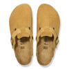 Birkenstock Boston Corduroy Cork Brown Suede - Unisex Clog