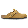 Birkenstock Boston Corduroy Cork Brown Suede - Unisex Clog