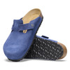 Birkenstock Boston Corduroy Indigo Suede - Unisex Clog