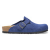 Birkenstock Boston Corduroy Indigo Suede - Women's Clog