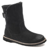 Birkenstock Uppsala Shearling Black Suede Leather - Women's Boot