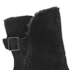 Birkenstock Uppsala Shearling Black Suede Leather - Women's Boot