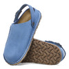 Birkenstock Lutry Elemental Blue Suede Leather - Women's Clog