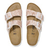 Birkenstock Arizona Birko Flor Marble New Beige - Women's Sandal 