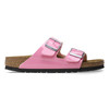 Birkenstock Arizona Birko Flor Patent Candy Pink - Women's Sandal