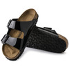 Birkenstock Arizona Birko Flor Patent Black - Women's Sandal