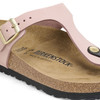 Birkenstock Women's Gizeh Soft Pink Nubuck Leather Sandal