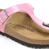 Birkenstock Gizeh Birko Flor Patent Candy Pink - Women's Sandal