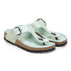 Birkenstock Gizeh Big Buckle High Shine Surf Green - Women's Sandal