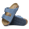Birkenstock Arizona Soft Footbed Elemental Blue Suede Leather - Unisex Sandal