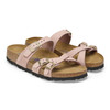 Birkenstock Franca Soft Footbed Soft Pink Nubuck Leather - Women's Sandal