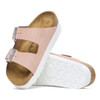 Birkenstock Arizona Platform Soft Pink Nubuck Leather - Women's Sandal