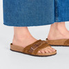 Birkenstock Oita Braid Mink Suede Leather - Women's Sandal