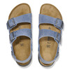 Birkenstock Milano Rugged- Elemental Blue Oiled Leather - Women's Sandal