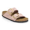 Birkenstock  Arizona Big Buckle Soft Pink Nubuck Leather - Women's Sandal