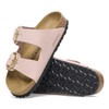 Birkenstock  Arizona Big Buckle Soft Pink Nubuck Leather - Women's Sandal